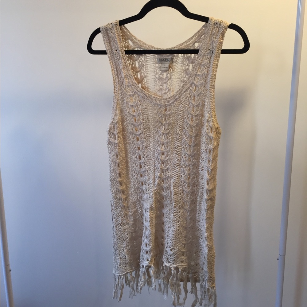 lucky brand knitted tank